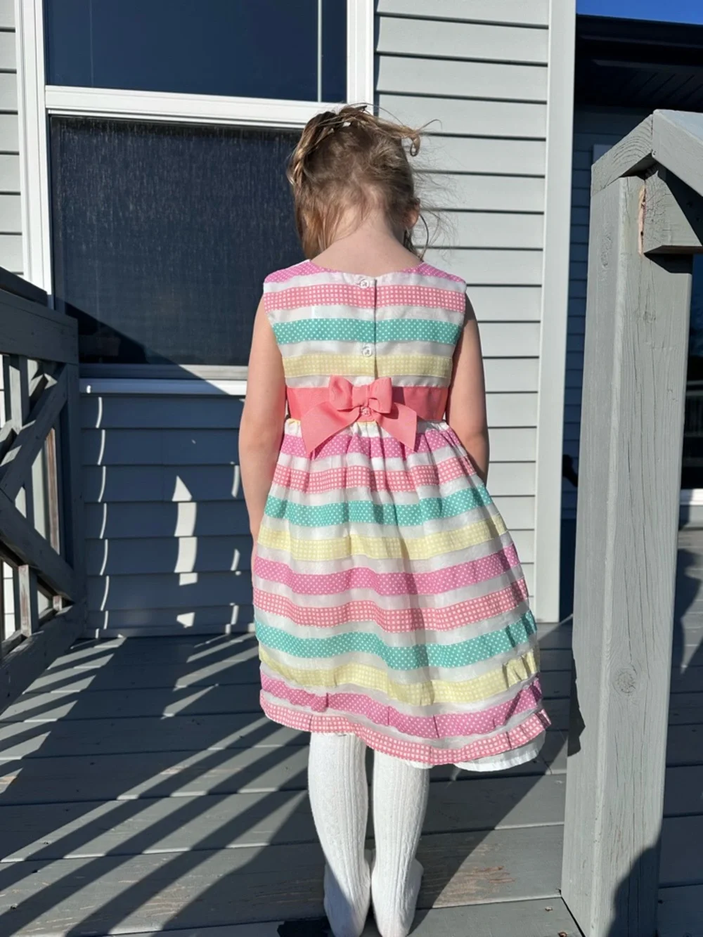 Blueberi Boulevard | Easter Spring Girls’ Special Occasion Dress | Size 4T